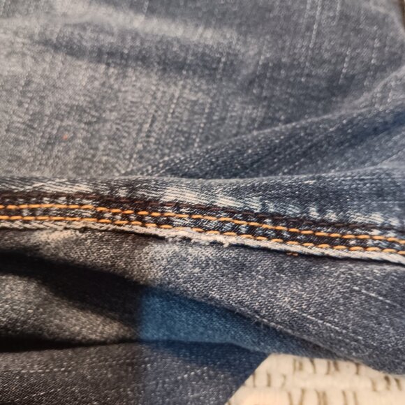 Silver Jeans Co. 'Sam' plus size women's distressed boyfriend jeans sz 24 - Picture 11 of 16